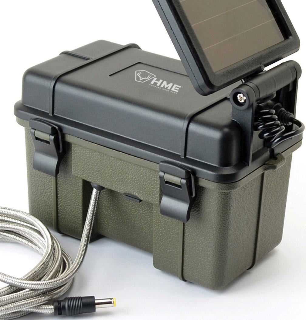 Hme Trail Camera 12v / Solar Auxiliary Power Pack