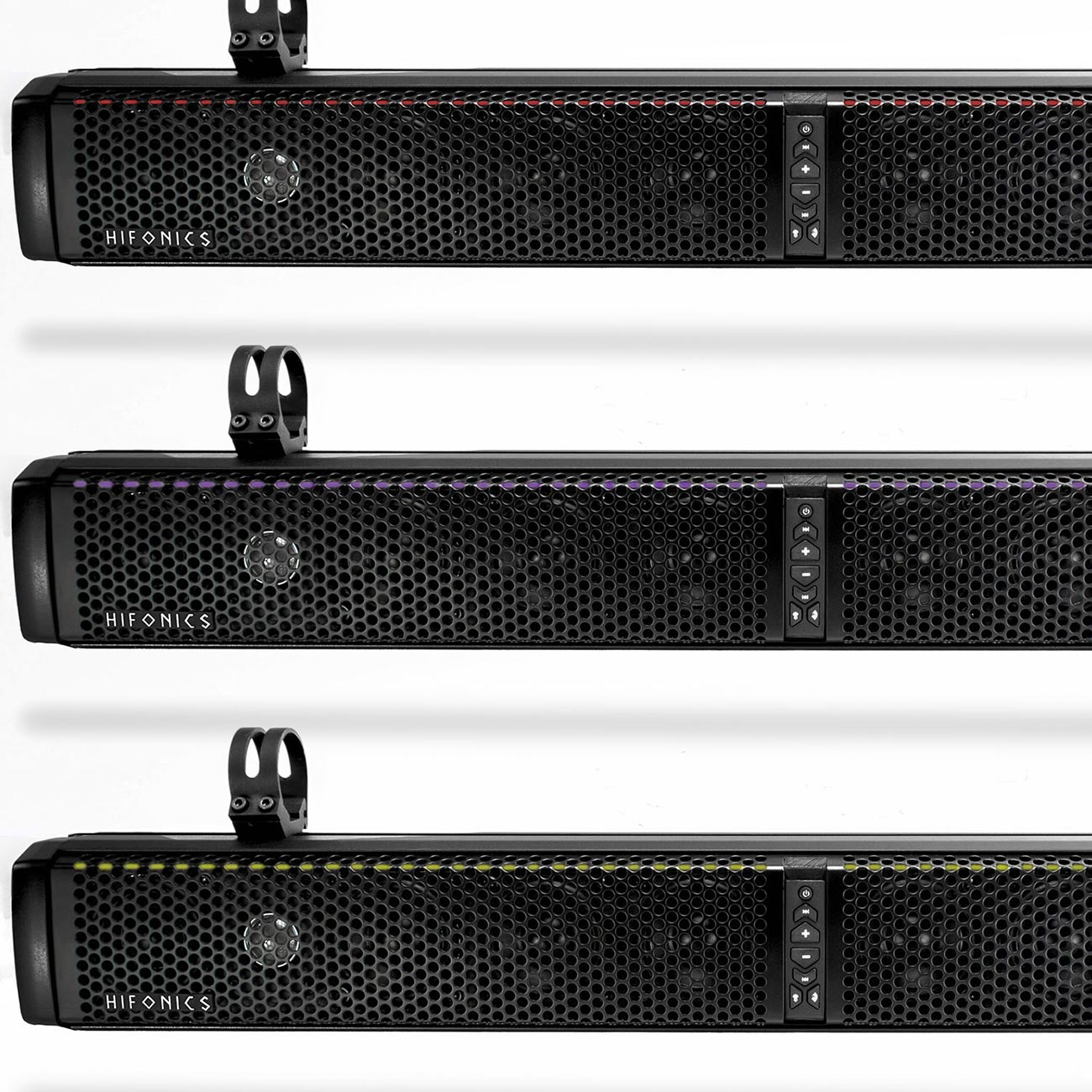 Hifonics Powersports(hfsb10) 10 Speaker Bluetooth Soundbar 200 Watts