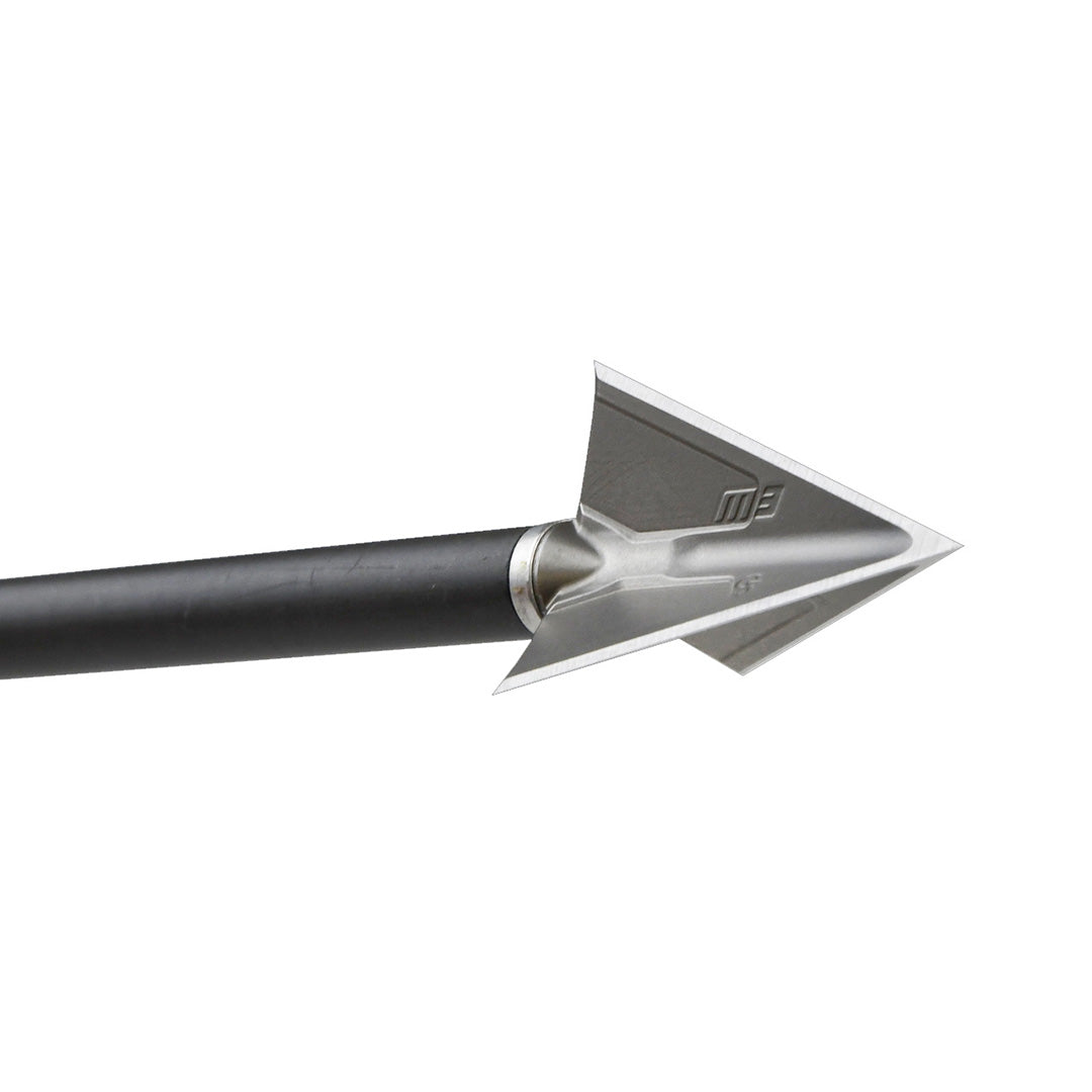 G5 Outdoors Montec M3 Solid Stainless Steel Broadhead - 100 Grain (3-pack)