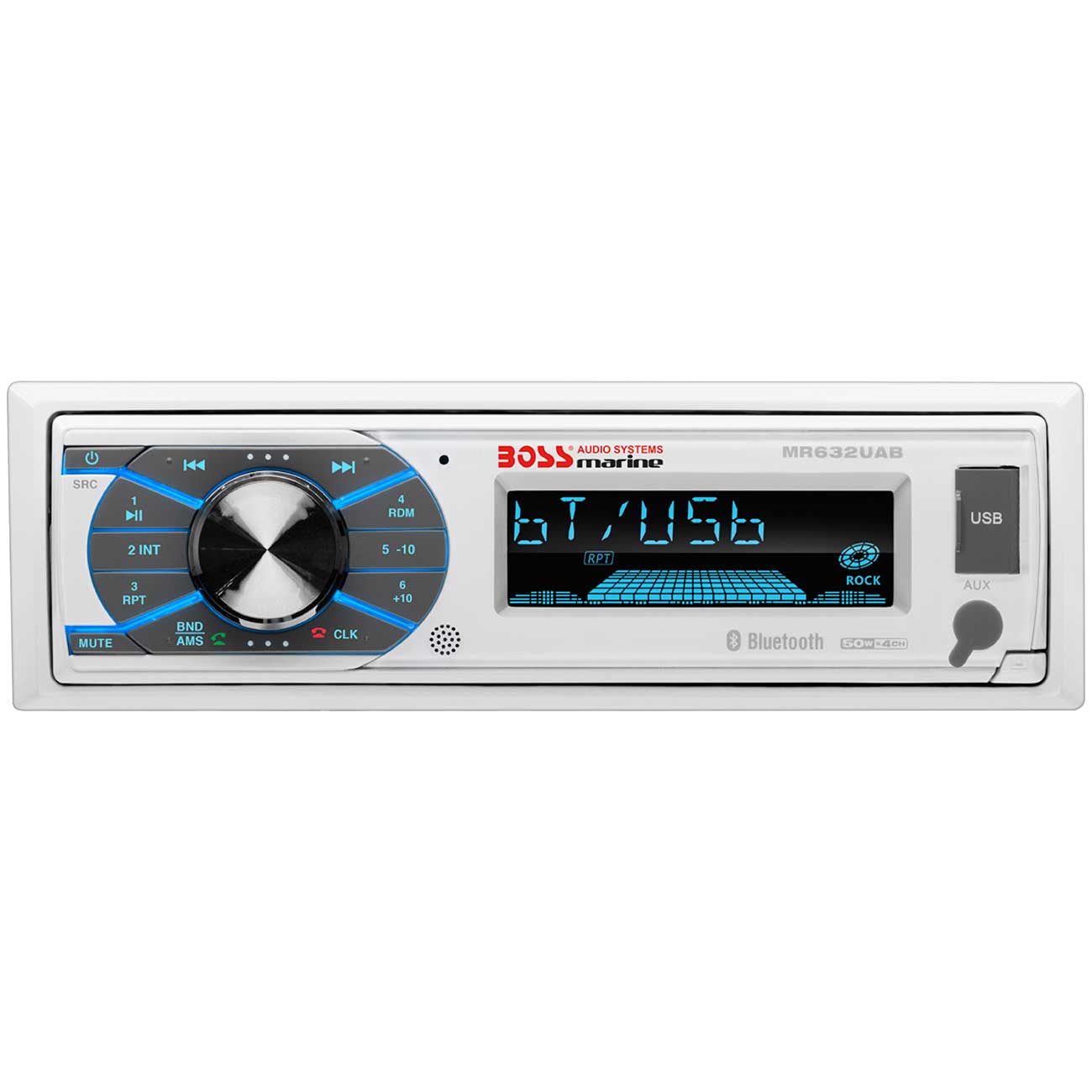 Boss Audio Marine Combo - Mechless Am/fm Digital Media Receiver With Bluetooth And (2) 6.5" Speakers