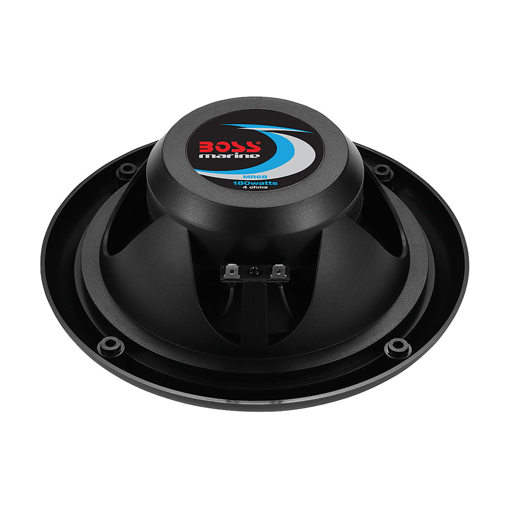 Boss Audio Marine 6.5” Dual Cone Speakers (black)