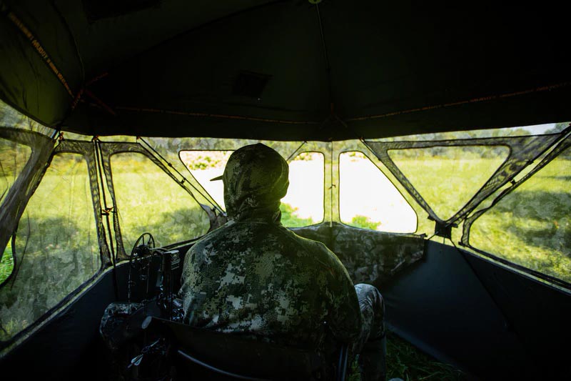 Muddy Infinity Ground Blind (3-person)