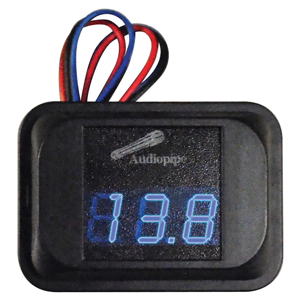 Audiopipe Digital Volt Meter 11.1-15.9v