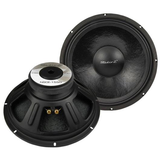 Studio Z 15" Woofer 675 Watts Max 8 Ohm With 2" Aluminum Voice Coil