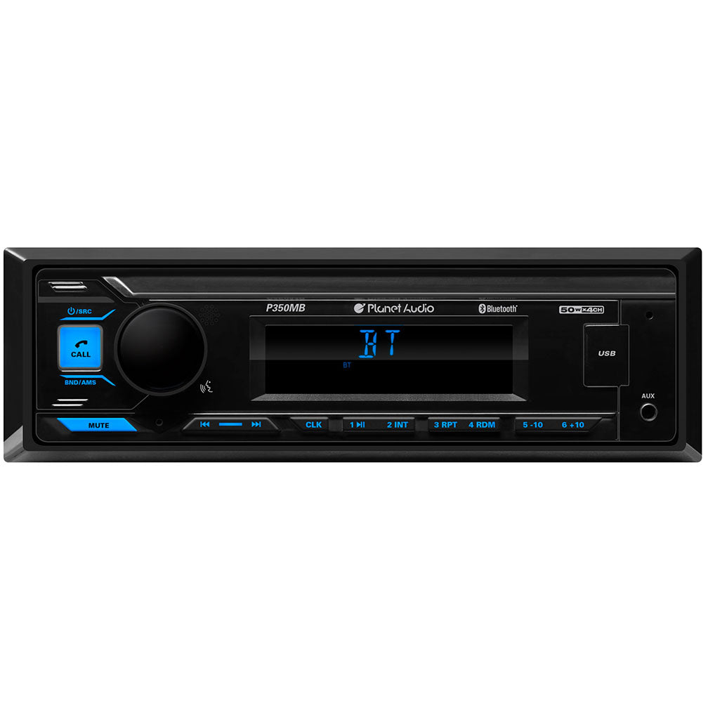 Planet Audio Single Din Mechless Am/fm/usb/aux/remote/bluetooth