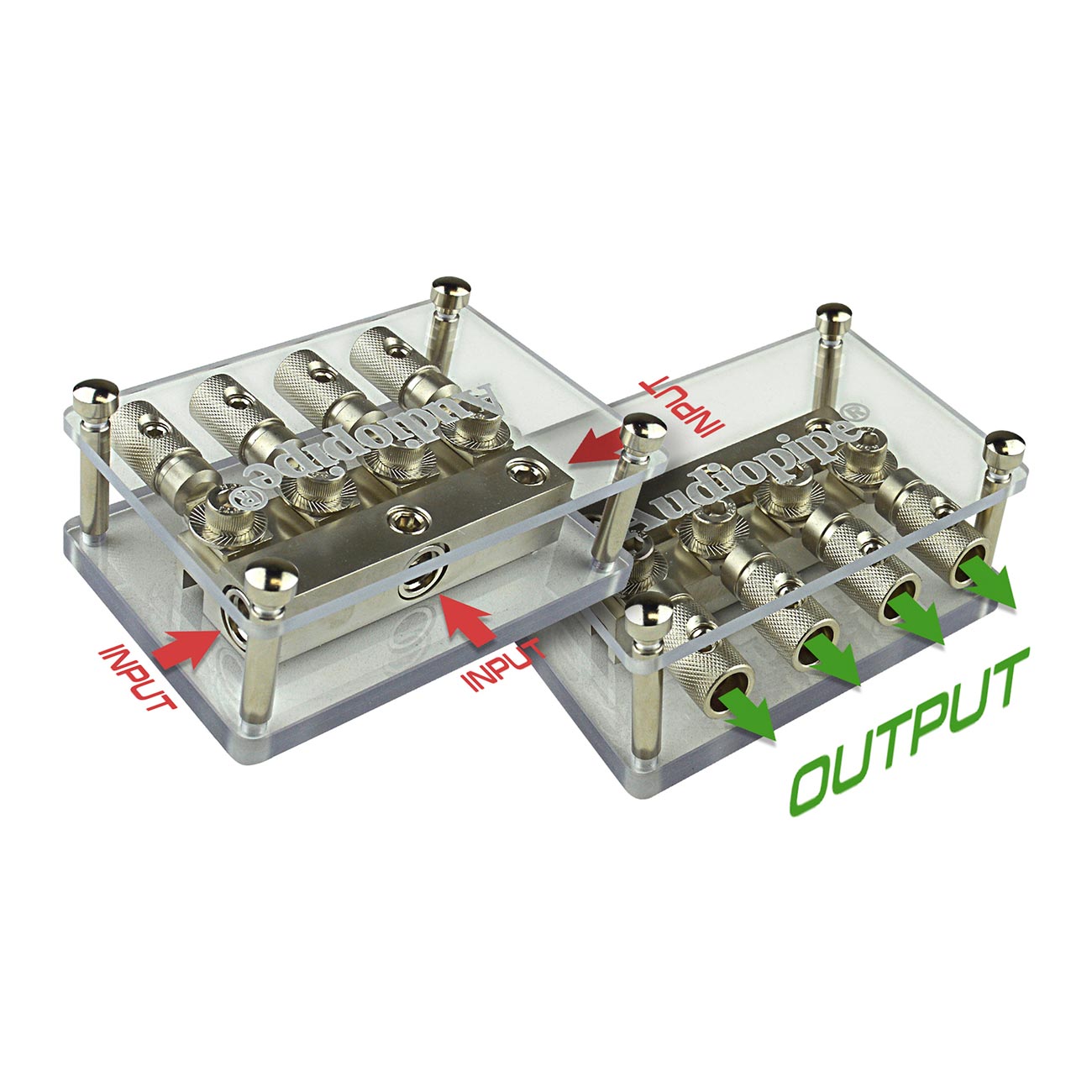 Audiopipe 4-way Negative Distribution Block