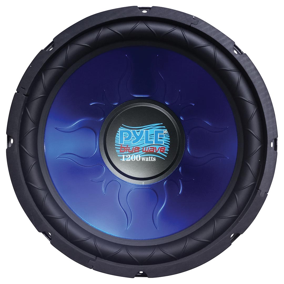 Subwoofer 12" Pyle 1200w Dvc Dual 90oz. Magnets (180oz Tot)