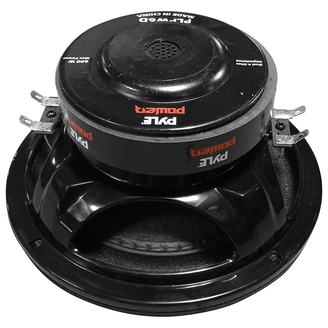 Pyle 6" Woofer 300w Rms/600w Max Dual 4 Ohm Voice Coils