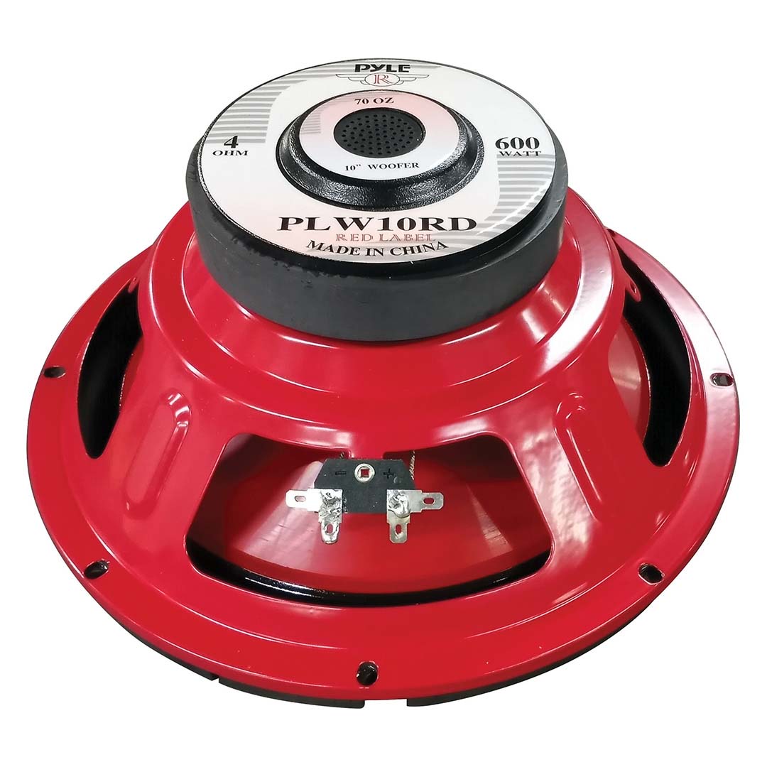 Pyle 10" Woofer 300w Rms/600w Max Single 4 Ohm Voice Coil