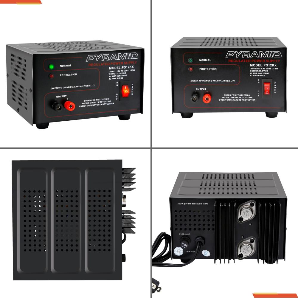 Pyramid 10 Amp Dc Power Supply