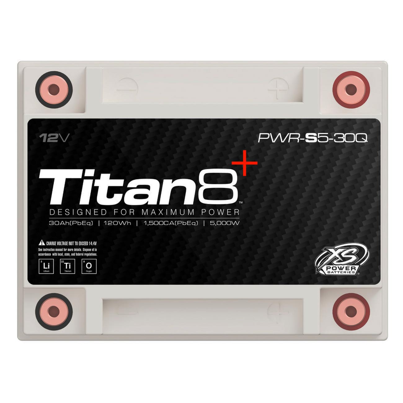 Xs Power Titan-8 Lithium Battery 5000 Watts / 30ah