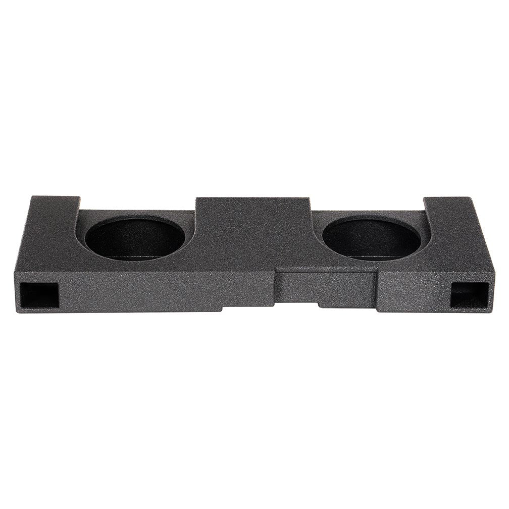 Qpower "qbomb" Chevy/gmc Crew Cab '14-'18 Dual 12" Empty Woofer Enclosure