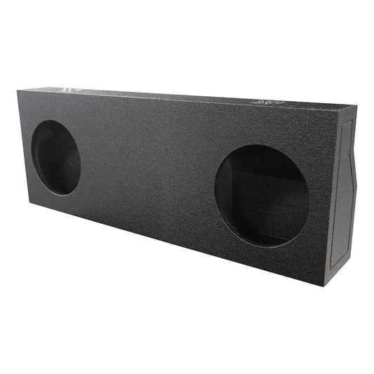 Qpower “qbomb” ’22-’24 Toyota Tundra Crew Max Dual 10″ Sealed Empty Woofer Enclosure