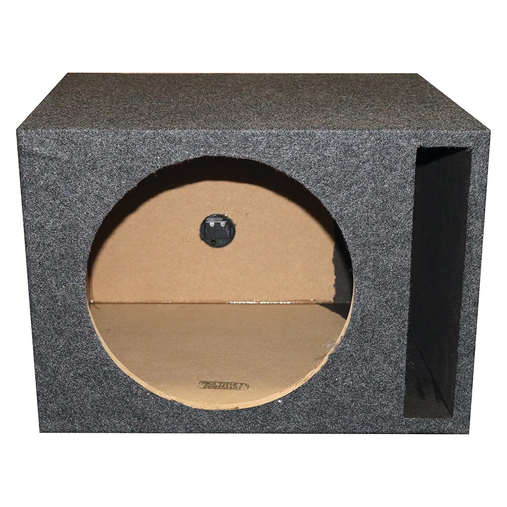 *sbass10* Empty Woofer Box Qpower; (1)10" Slot Ported