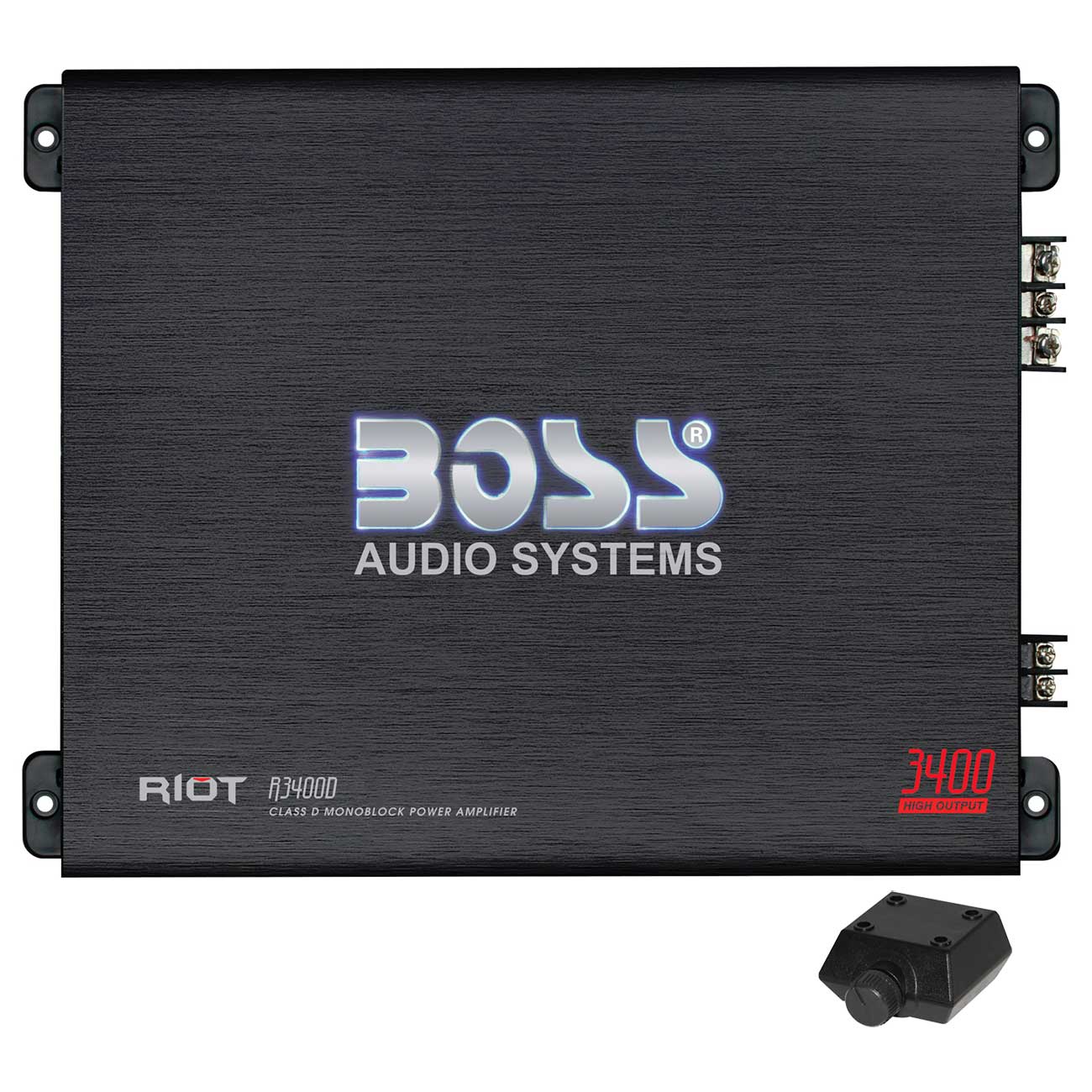 Boss Riot Class D Monoblock Amplifier 3400w Max