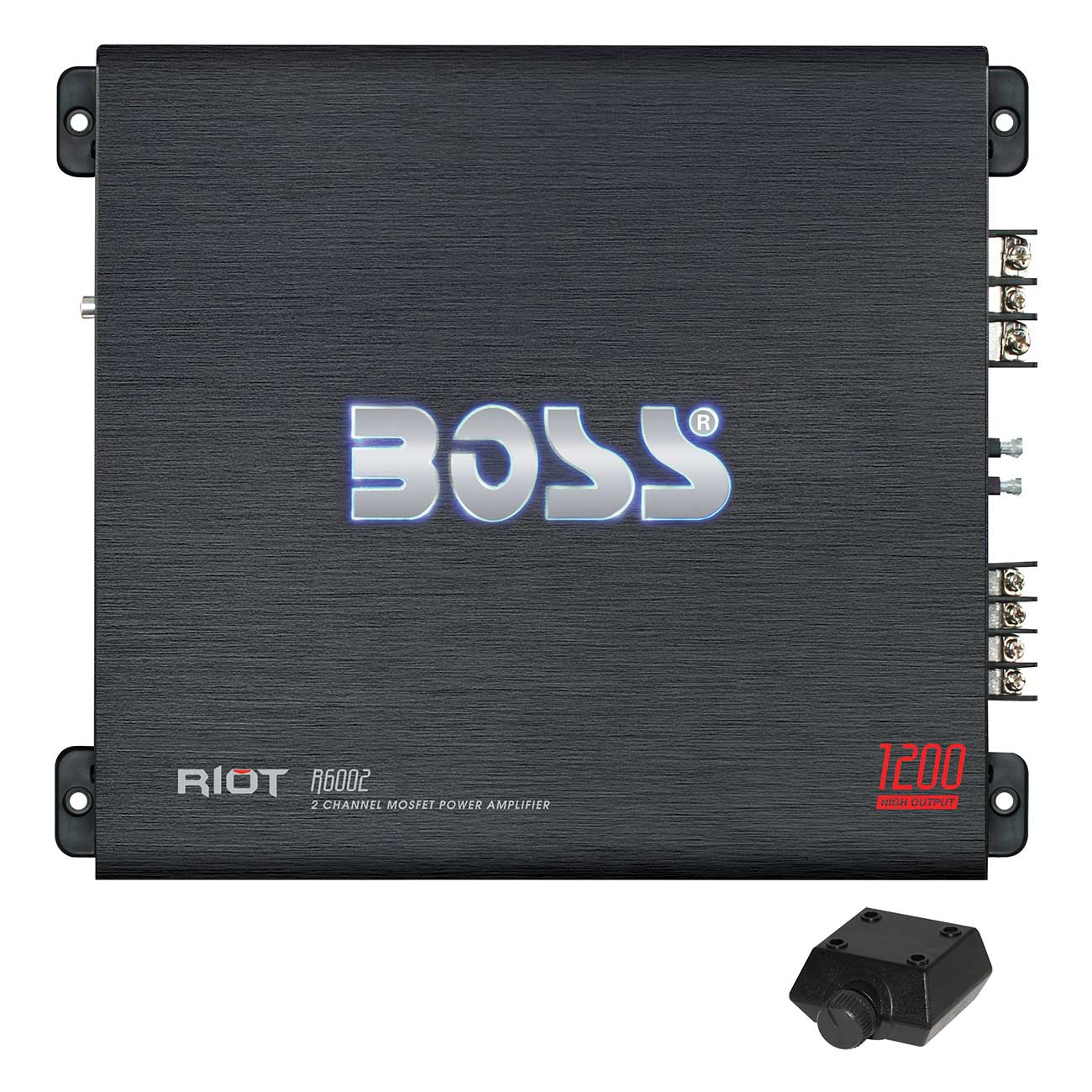 Boss Audio Riot Series Class A/b 2 Channel Amplifier 900w Rms/1200w Max