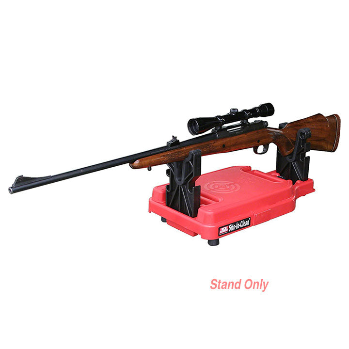 Mtm Site-in-clean Rifle Rest & Cleaning Center Red