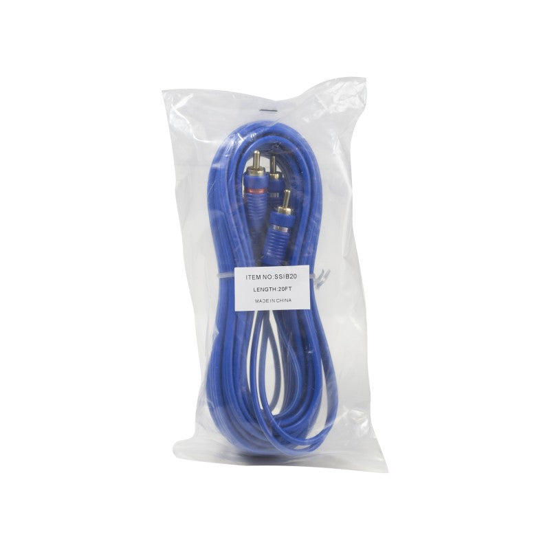 Stinger 20ft Rca Blue Stinger Select