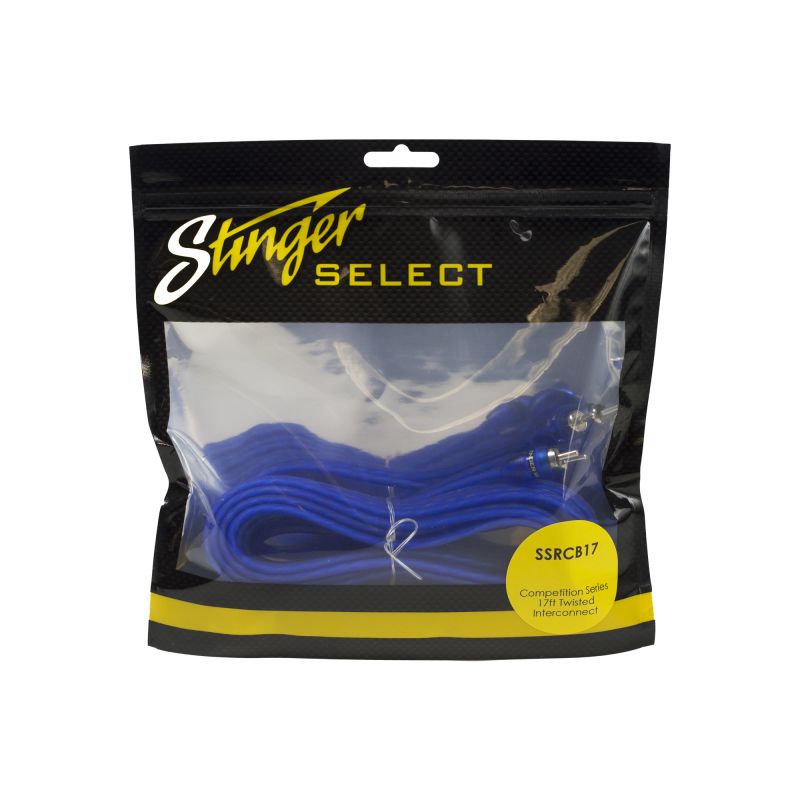 Stinger 17ft Blue Comp Series Twisted Rca