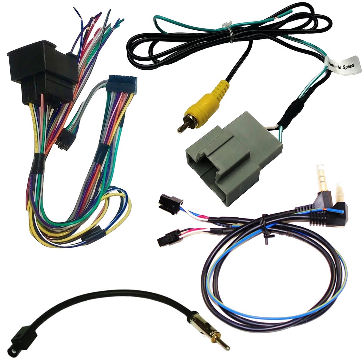 Crux Radio Replacement Interface With Swc And Factory Rvc Retention For ’10-’17 Gm Lan 29 Bit Vehicl