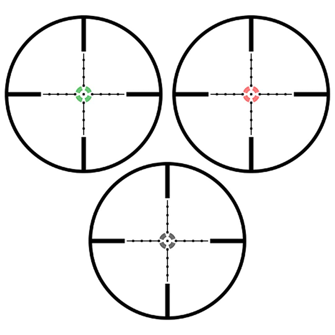 Truglo 1-6x24 Rifle Scope With Illuminated Reticle