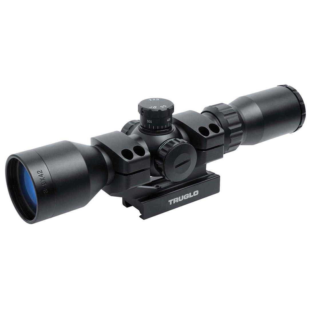 Truglo 3-9x42mm Ar Rifle Scope With Illuminated Reticle