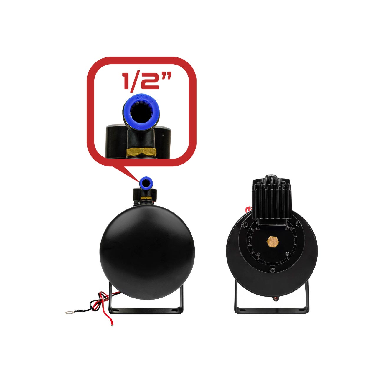 Installation Solutions 120 Psi 1 Gallon Air Source Kit