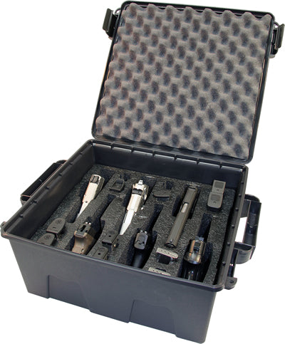 Mtm Tactical Pistol Handgun Case 6 Gun - Dark Gray