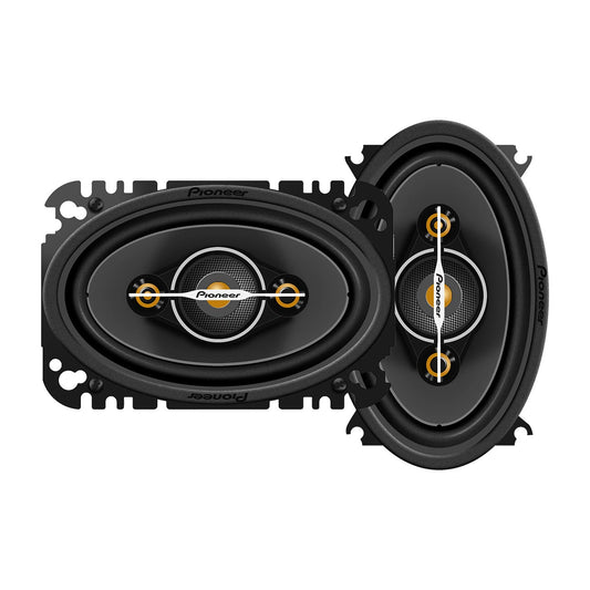 Pioneer 4x6″ 4-way Full Range Speakers (shallow Mount) - 210 Watts Max / 30 Rms (pair)