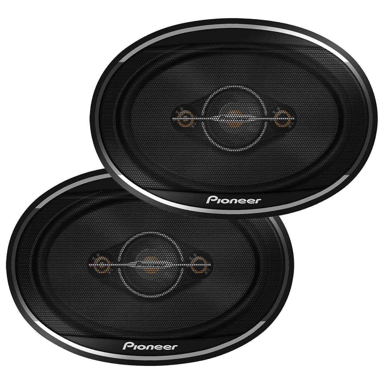 Pioneer 6x9″ 4-way Full Range Speakers (shallow Mount) - 450 Watts Max / 90 Rms (pair)