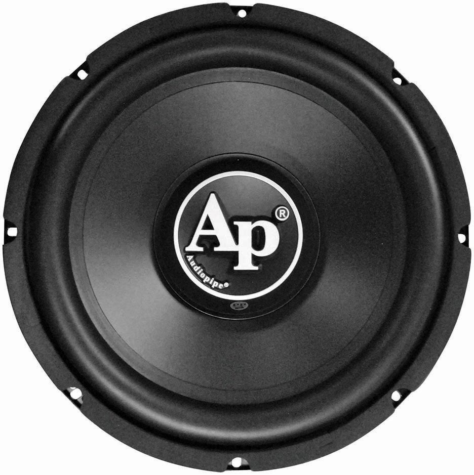 Audiopipe 10"  Woofer 4 Ohm Dvc 800 Watts Max