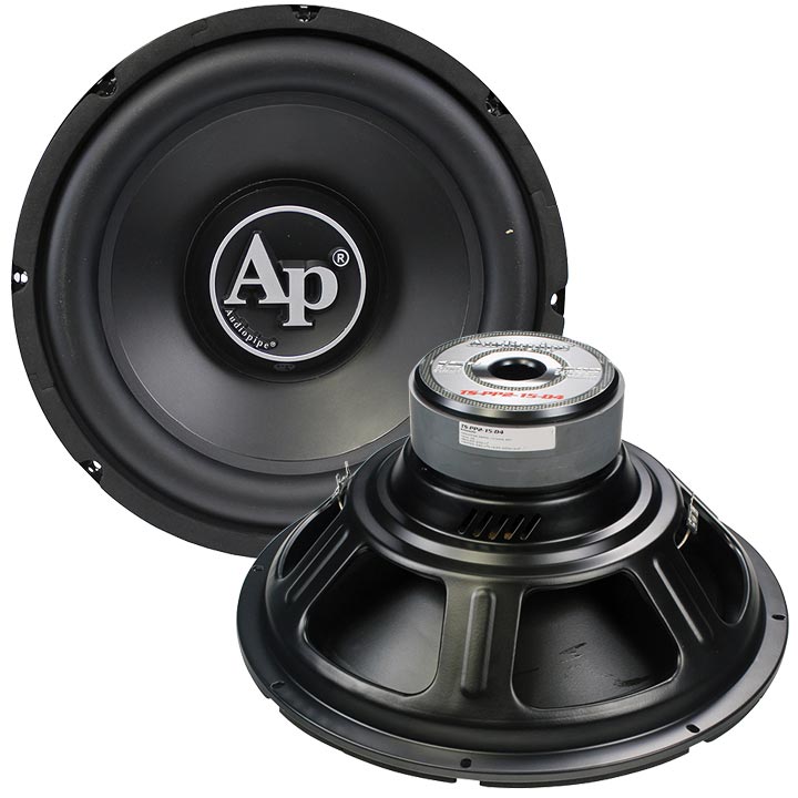 Audiopipe 15" Woofer Dual 4 Ohm 1500w Max