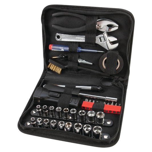 Performance Tool Compact Tool Set With Zipper Case (38 Piece Set)