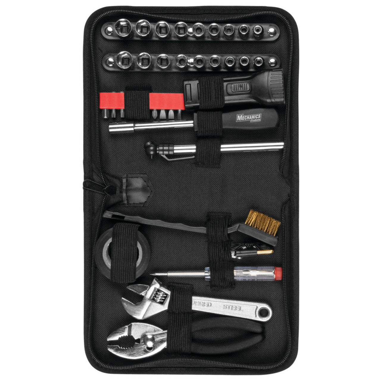 Performance Tool Compact Tool Set With Zipper Case (38 Piece Set)