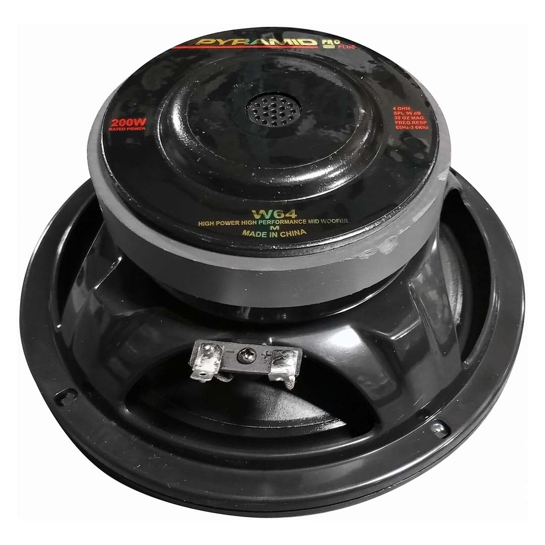 Pyramid 6.5" Midrange Speaker 100w Rms/200w Max 4 Ohm