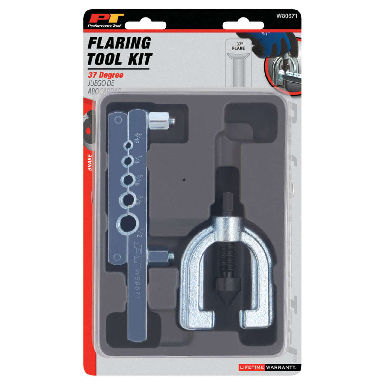 Performance Tool 37 Degree Flaring Tool For An And Jic Fittings