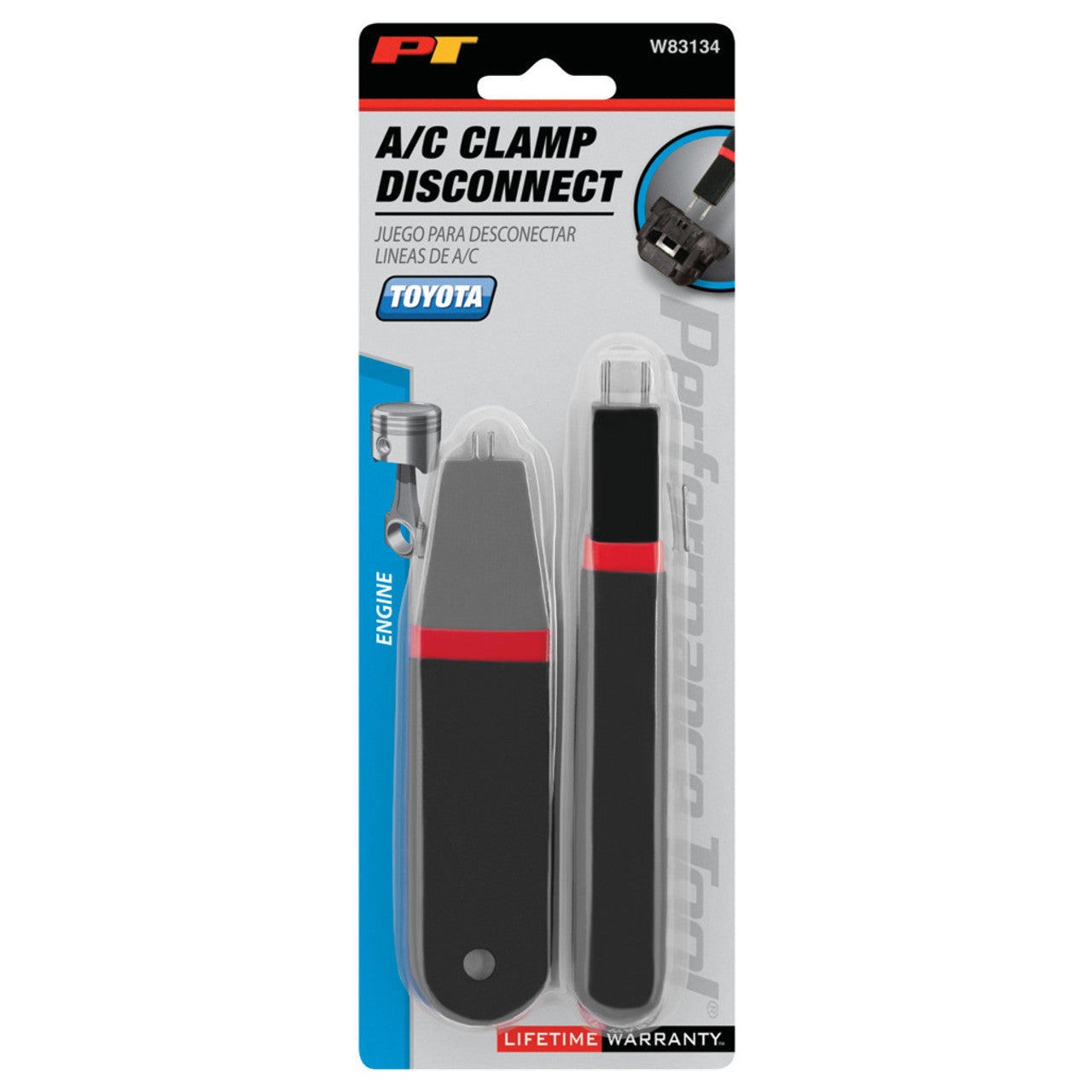 Performance Tool Toyota A/c Line Disconnect Quick Connect Release Tool (2 Piece)