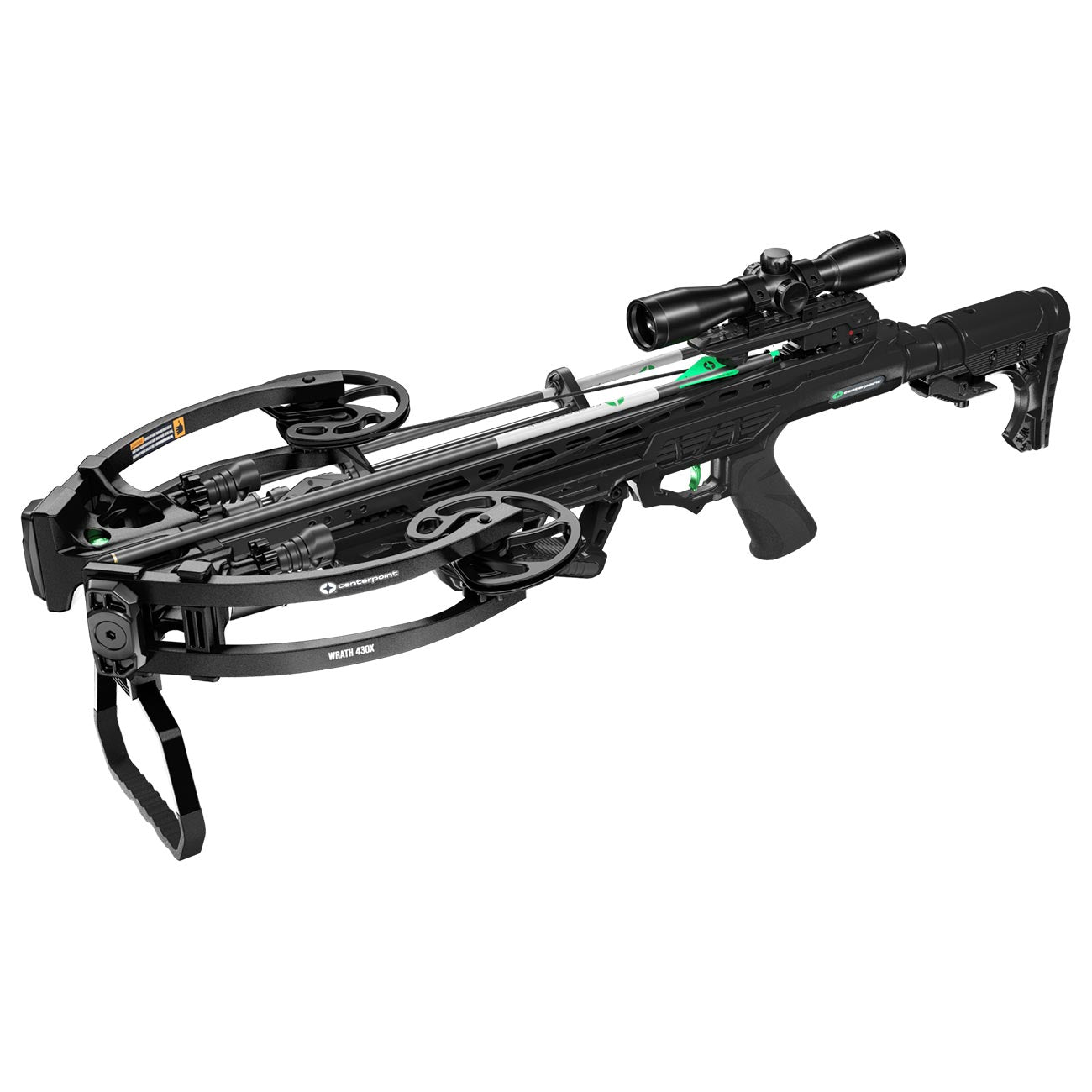 Centerpoint Wrath 430x Compact Compound Crossbow Package