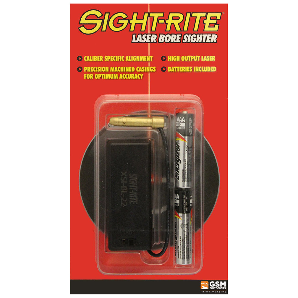 Sme Sight-rite Chamber Cartridge Laser Bore Sighter 22 Lr