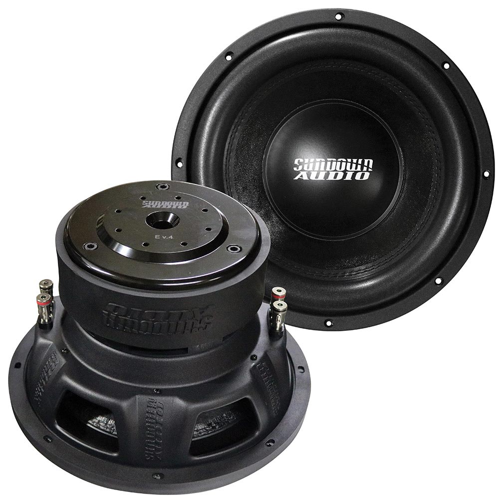 Sundown Audio 10″ Woofer, 500W RMS Dual 2 Ohm Voice Coil