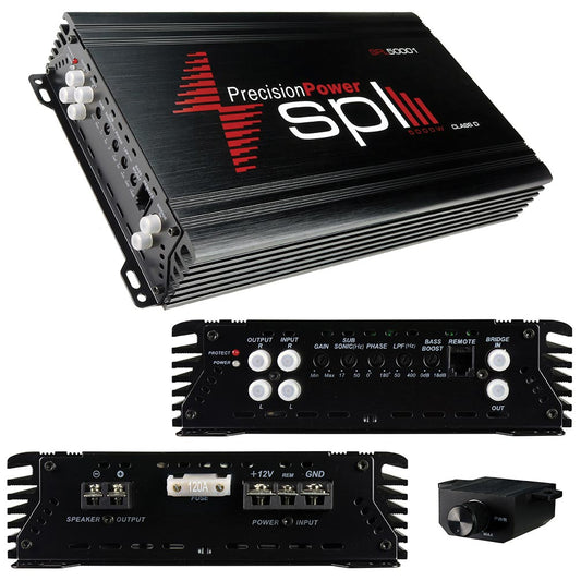 SPL Audio Monoblock Amplifier, 2500W RMS/5000W MAX