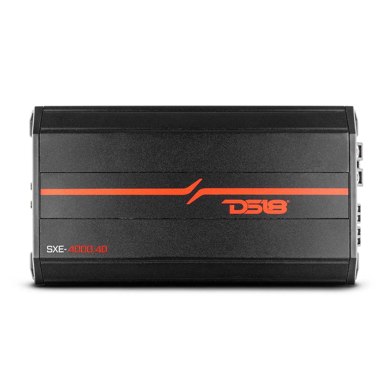 DS18 4 Channel Amplifier, 1720W RMS/4000W MAX – Black