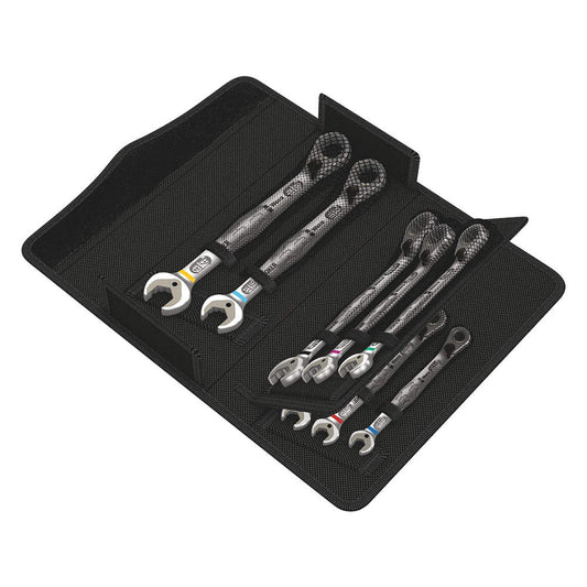 Wera Sae Ratcheting Combination Wrench Set (8-piece Set)