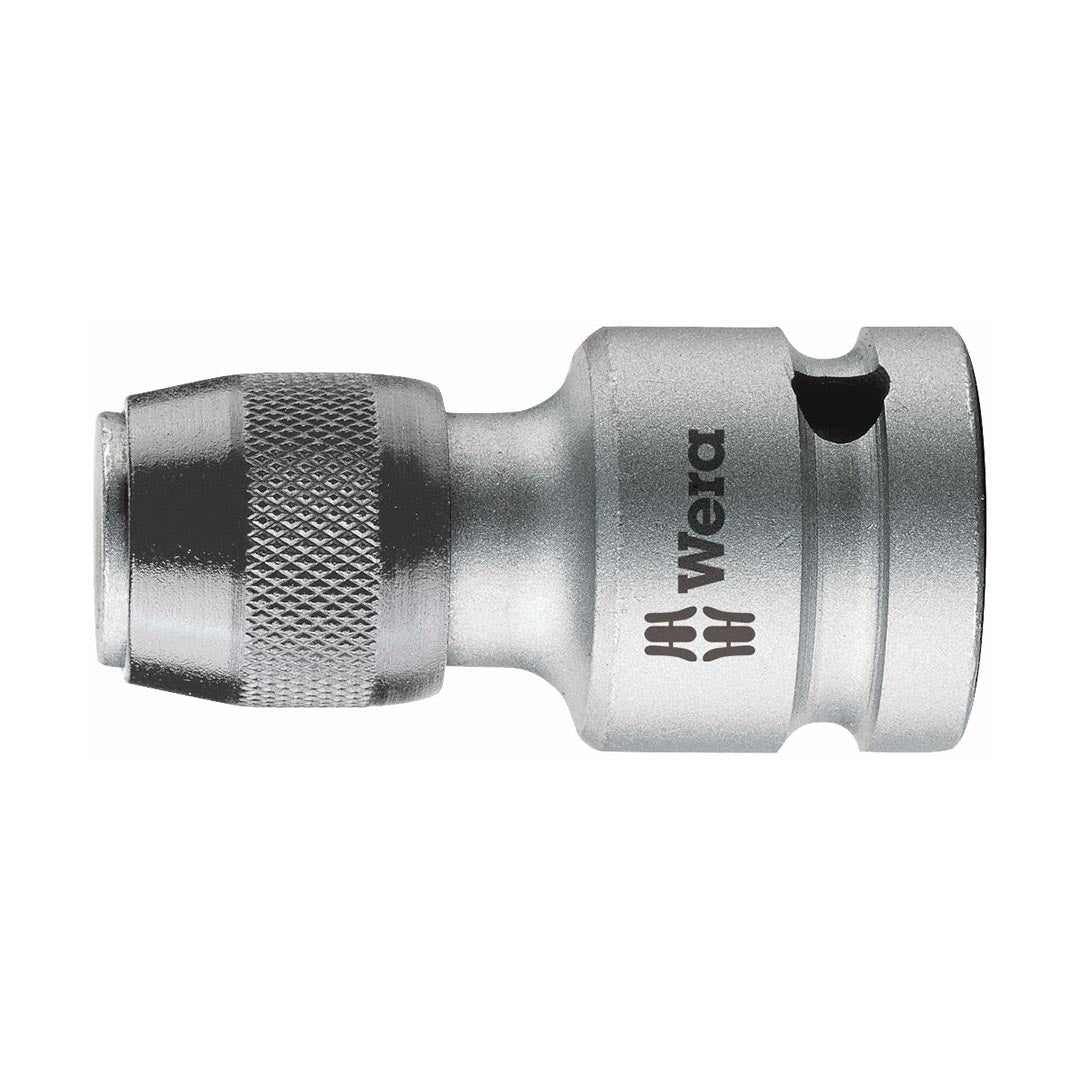 Wera 1/2" Drive Hexagon Bit Adapter With Quick-release Chuck