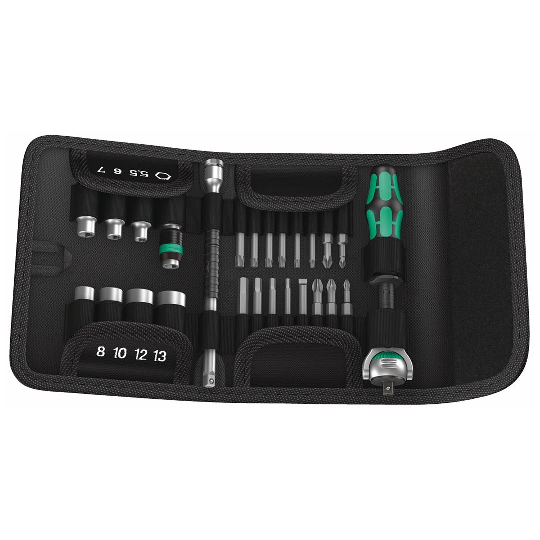 Wera Metric 1/4” Drive Speed Ratchet Set (26-piece Set)