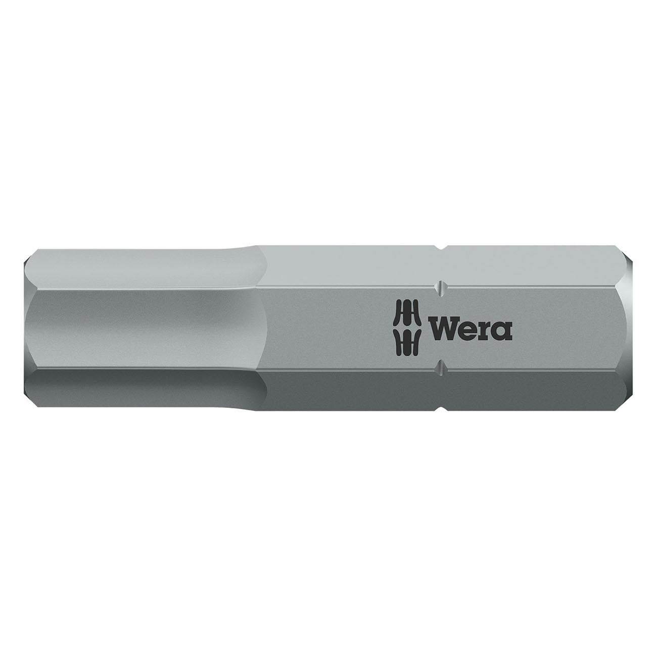 Wera 6mm Hex-plus Bit - 1/4" Drive