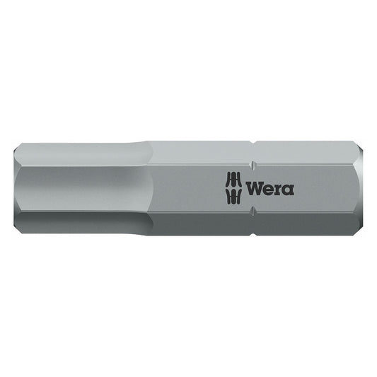 Wera 6mm Hex-plus Bit - 1/4" Drive