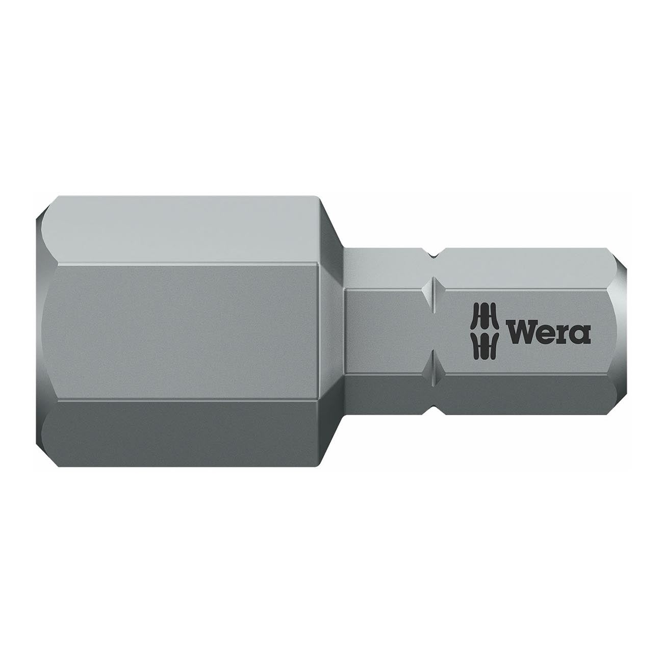 Wera Series 1 840/1 Z Sheet Metal Bit Hexagon 10mm Head X 1/4in Drive