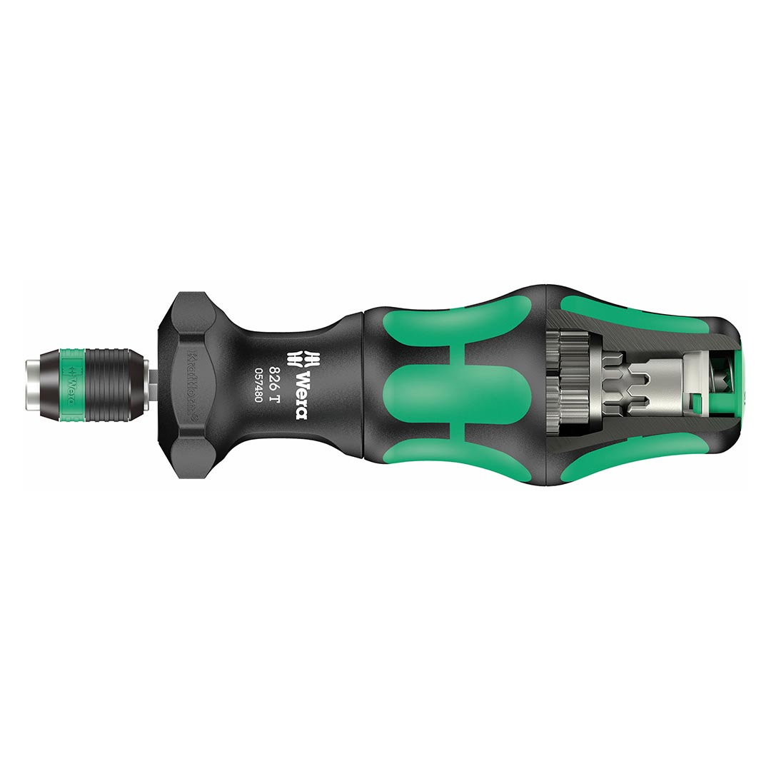 Wera Bit-holding Screwdriver Handle With Rapidaptor Quick-release