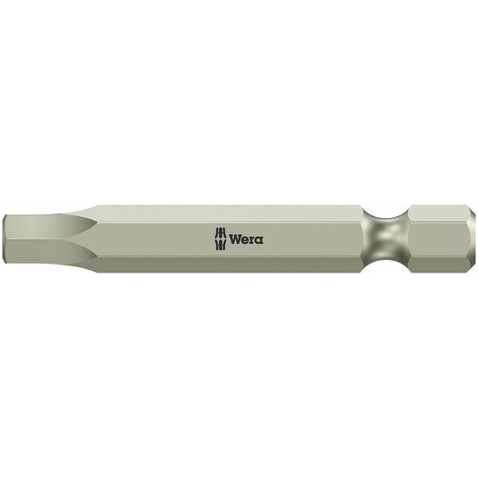 Wera Series 4 3840/4 Stainless Bit Hexagon 4mm 1/4in Drive